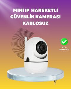 1080P Wifi Akıllı Güvenlik Kamerası – Pan & Tilt, Hareket Takip ve Iki Yönlü Ses