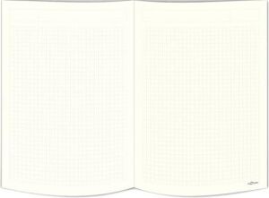 Çiçekli Defter Kareli Pembe 17X24 cm