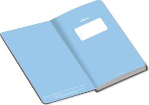Çiçekli Defter Kareli Pembe 17X24 cm