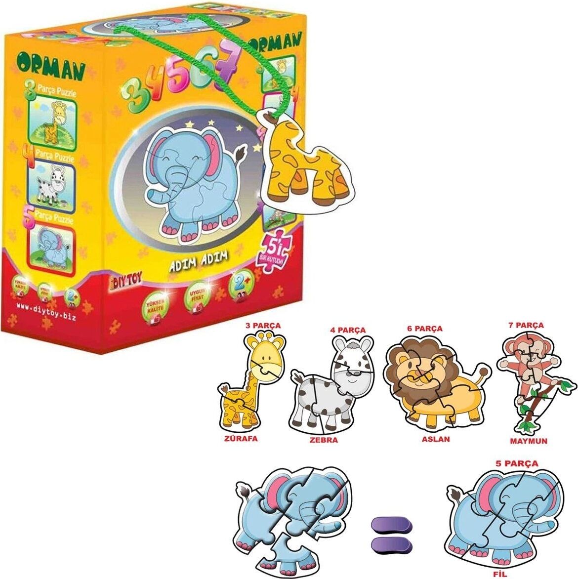8766 Orman Kut.puzzle 025876-34567