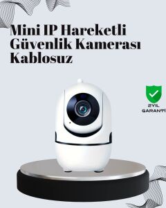 Akıllı Kontrol ve Hareket Takipli 1080P Kablosuz Güvenlik Kamerası – Gece Görüşlü ve Iki Yönlü Sesli