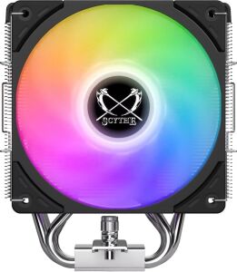 Scythe Mark 4 Argb SCKTT-4000AR Original Tasarım 12 cm Intel LGA1700, LGA1151, Amd Am5, Am4 Desteği, 120MM,YAN Akışlı Işlemci Hava Soğutucusu