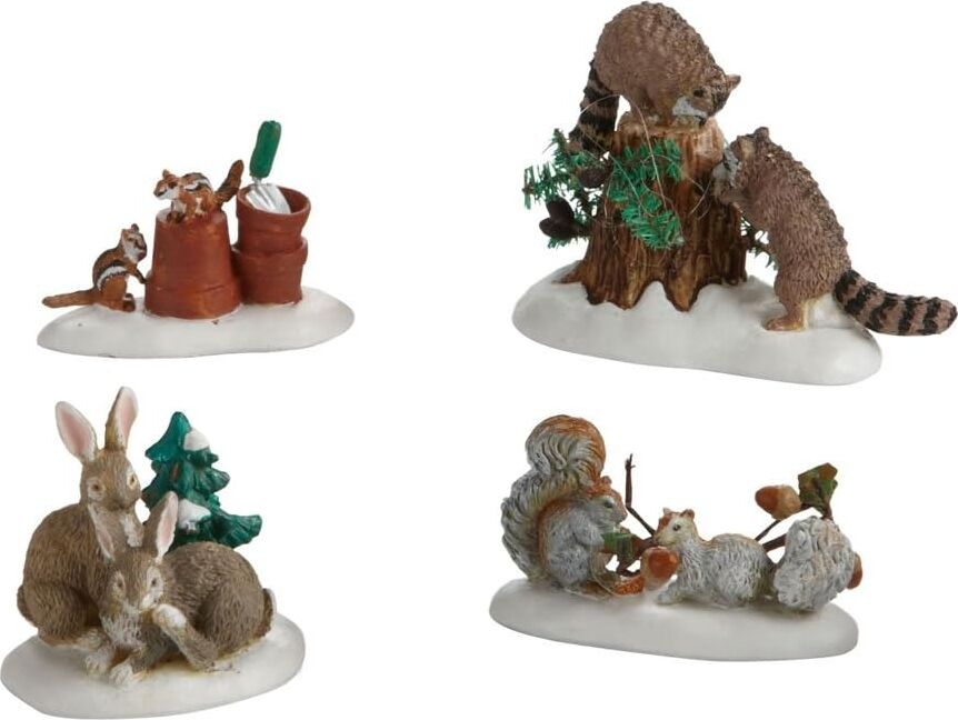Department 56 Köy Dostu Komşular Için Aksesuarlar Aksesuar Heykelcik