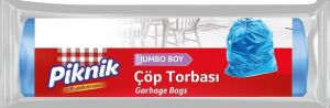 Çöp Torbası Ekonomik Jumbo 80X110 cm 10 Adet 2086