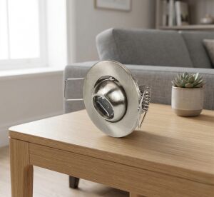 1 Adet Cata Ct 5268 Ufo Yıldız 1.5W Sıva Altı LED Spot Satin Kasa Amber Işık