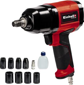 Havalı Darbeli Somun Sıkma Tc-Pw 340 (Maks. Tork 340 Nm, Sağ/sol Dönüş, Kauçuk Kaplı Sap, 8 Lokma, Boş Yağ Şişesi ve Nipel Dahil) - 4138950