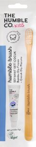 - Humble Brush Travel Kit - Mini Seyahat Seti (Çocuklar Için) (Çocuk Diş Fırçası ve 7 gr Diş Macunu)
