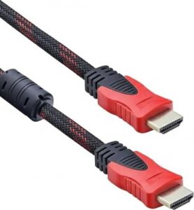 PM-9554 3 Metre Yüksek Hızlı 1.4V HDMI Kablosu 1080P-4K-3D Dayanıklı Örgülü Dış Kılıf