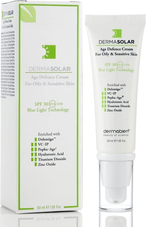 Dermasolar® Oily & Sensitive Skin (Yağlı ve Hassas Ciltler Için) Colourless 50ML