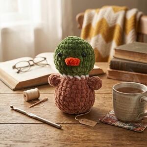 Amigurumi Ördek Tığ Kiti Örgü Seti