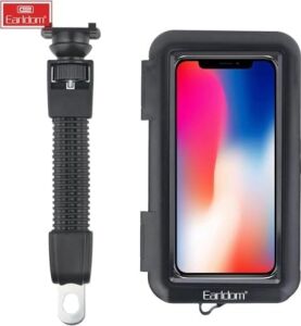 EH-139 Motosiklet Telefon Tutucu Ayna Tipi Su Geçirmez Dokunmatik Dikiz Aynası 4,7-7 Inç Bisiklet Motor