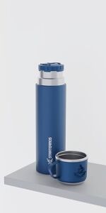 Trailmate Serisi Bardaklı 500 ml Çelik Termos