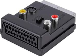 4816 Scart To Rca Tos Av Skart Çevirici Dönüştürücü S-Video Adaptör