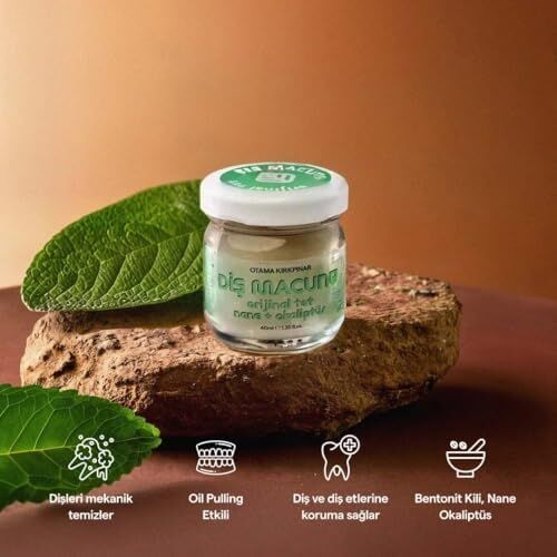 Otama Kırkpınar Doğal Vegan Diş Macunu Orijinal Tat 40 ml