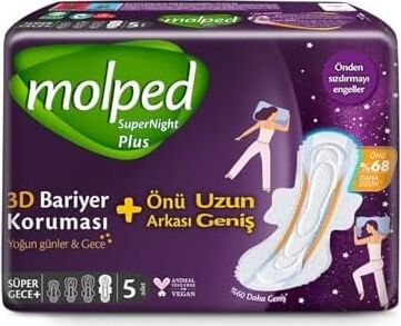 S.night Önü Uzun Gece Plus Ped 5'li