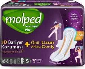 S.night Önü Uzun Gece Plus Ped 5'li