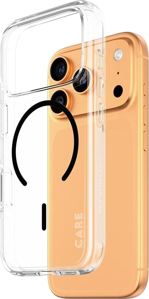 Care By Panzerglass Flagship iPhone 17 Pro Transparent Urban Explorer Siyah Magsafe Uyumlu Kılıf