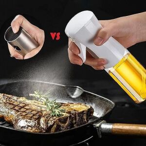 Sprey Yağdanlık Cam Şişe Yağ Püskürtücü 225 ml Airfryer Kızartma Izgara Salata Için Yağlık