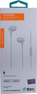 Pop Mikrofonlu Kulakiçi Kulaklık 3.5mm - Beyaz (2KMM13B)