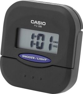 Casio PQ-30B-1DF Masa Saati, Siyah, Standart