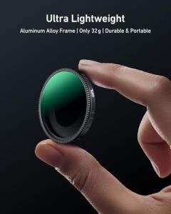 Telesın Cpl Nd Filtre Kiti Djı Osmo Nano Için, Cpl Nd8 ND16 ND32 Filtre+Temperli Cam Ekran Koruyucu, Nötr Yoğunluk ve Polarize Filtreler, Hd Optik Cam, Vlog/seyahat Için Eylem Kamera Aksesuarları