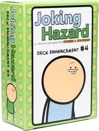Güverte Geliştirme #4 - Joking Hazard Çizgi Roman Yapı Kartının Dördüncü Genişletmesi - 3-10 Oyuncu Için Siyanür ve Mutluluk Parti Oyunu, Yeşil