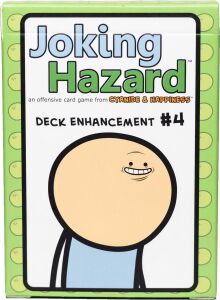 Güverte Geliştirme #4 - Joking Hazard Çizgi Roman Yapı Kartının Dördüncü Genişletmesi - 3-10 Oyuncu Için Siyanür ve Mutluluk Parti Oyunu, Yeşil