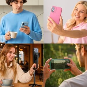 Apple iPhone 17 Pro Uyumlu Içi Kadife Lansman Silikon Kılıf Kapak Geniş Kamera Koruması Darbe Emici Şık ve Dayanıklı Telefon Aksesuarı (Pembe)