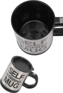 Karıştırıcı Özellikli Mikser Kupa Bardak Kompakt Taşınabilir Mug