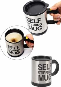Karıştırıcı Özellikli Mikser Kupa Bardak Kompakt Taşınabilir Mug