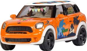 Siku 6507, El Işi Seti Style My Siku, Mını Countryman Summer, Oyuncak Araba, Metal/plastik, Turuncu, Kişisel Tasarım Için Çıkartma Kemeri Dahil, Açılabilir Kapılar