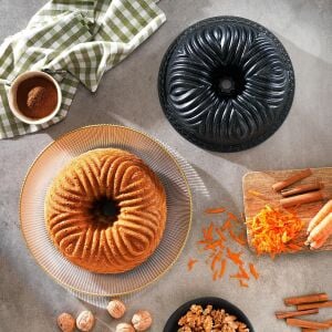 Cakehaus Döküm Kek Kalıbı 1 Parça-Siyah