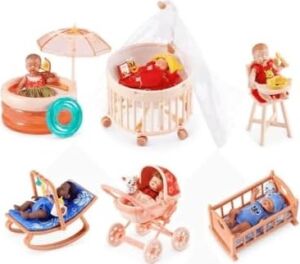 Zuru My Mini Baby  Sürpriz Kapsül, Seri 1, Stitch, Moana ve Winnie The Pooh Temalı, 6 Model, 3 Yaş ve Üzeri, Mini Bebek Figürü ve Aksesuar Seti