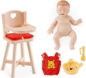Zuru My Mini Baby  Sürpriz Kapsül, Seri 1, Stitch, Moana ve Winnie The Pooh Temalı, 6 Model, 3 Yaş ve Üzeri, Mini Bebek Figürü ve Aksesuar Seti