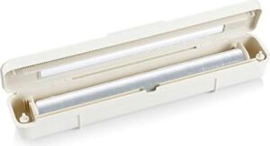 Flexispace 899478 Şeffaf Film ve Alüminyum Folyo Dispanseri, Beyaz
