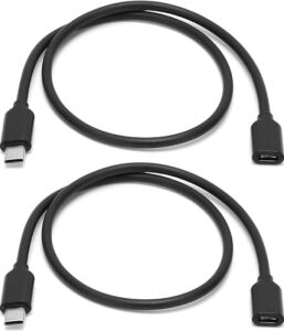 1 Metre Type-C Uzatma Kablo 100 cm USB C Erkek - Dişi Uzatma Kablosu Pd Güç Konektörü Uzatma Kablosu Tip C Uzatma Kablo ZR73