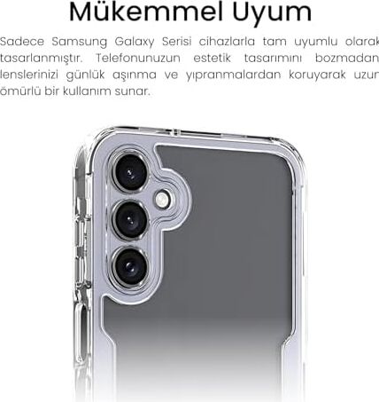 Psr Aksesuar  Galaxy Serisi Kamera Lens Koruyucu - 9h Sertlik | Otomatik Hizalama Aparatlı | Alüminyum Çerçeveli | Çizilmeye ve Düşmeye Karşı Tam Koruma (Siyah, S25 Ultra)
