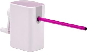 Kalemtıraş, Kollu Masa Tipi, Plastik, Pembe