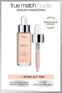 Match Nude Fondöten Serum 1-2 Rosy Light