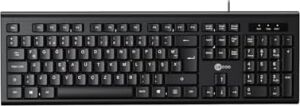 KB101 USB Kablolu Türkçe F Klavye Siyah