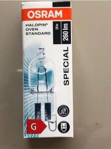 Halojen Ampul G9 25W, Fırın Lambası, 260 Lümen
