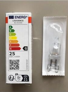 Halojen Ampul G9 25W, Fırın Lambası, 260 Lümen