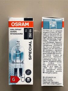 Halojen Ampul G9 25W, Fırın Lambası, 260 Lümen