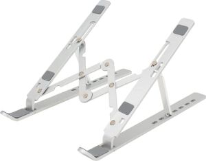 Ayarlanabilir Metal Laptop ve Tablet Standı (10-15.6 Inç), Kaymaz Tabanlı Ergonomik Masaüstü Bilgisayar Yükseltici