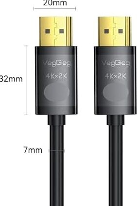 8k/4k 60 Hz Displayport V1.2 Kablo 1.5 Metre