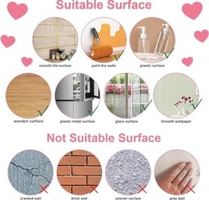 Xspring Duvar Çıkartmaları, Çocuklar Için 8'li Set Dıy Ev Dekorasyonu, Çıkarılabilir Renkli Çıkartmalar, Bebek Odası, Yatak Odası, Oturma Odası, Oyun Odası Için (Konfeti)