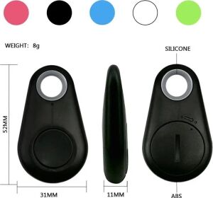 Mini Akıllı Anahtar Bulucu Bluetooth Tracker Evcil Hayvan ve Eşya Gps Bulucu Anti-Kayıp Sensör