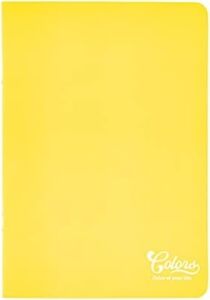 A4 80 Yaprak Kareli Defter, Sarı