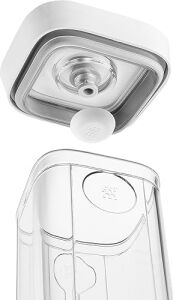 Fresh & Save Cube Difüzör Seti, Vakum Fonksiyonu Için 6 Parçalı Aksesuar, Bpa Içermez, Bulaşık Makinesinde Yıkanabilir, Beyaz