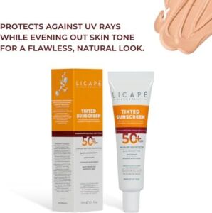 Yüksek Koruma Tinted (Kapatıcı) 50 Spf Güneş Kremi